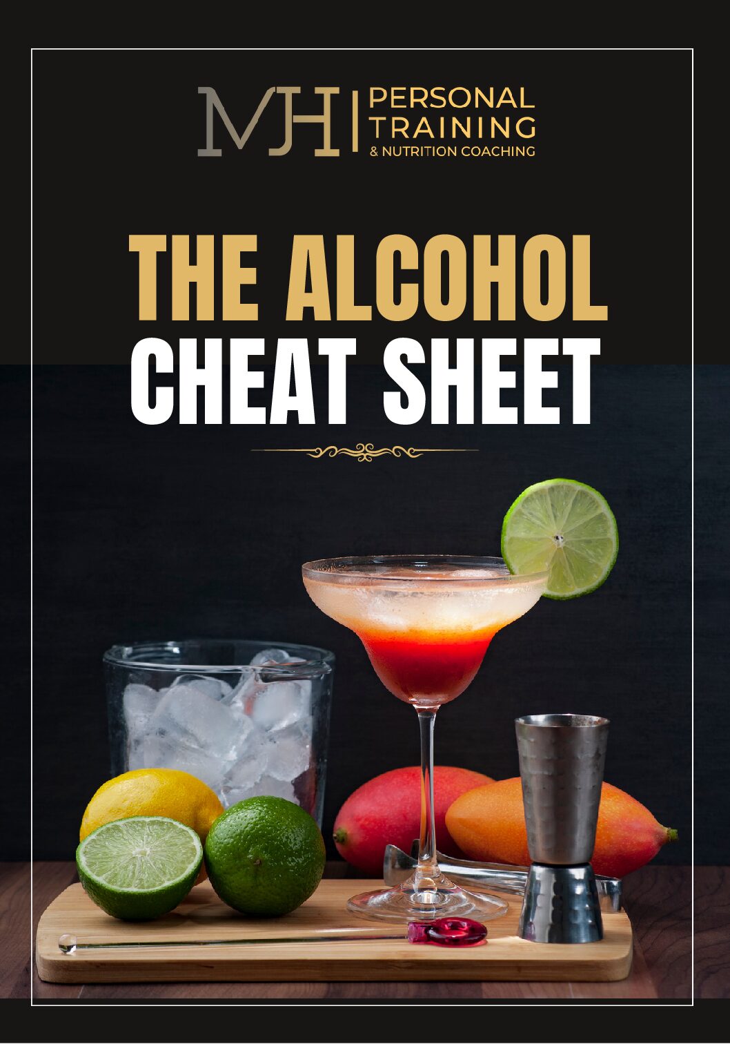 Alcohol Cheat Sheet | MJH Personal Training