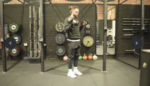 DB standing bicep curl